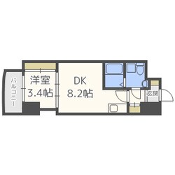 セレニテ本町グランデの物件間取画像